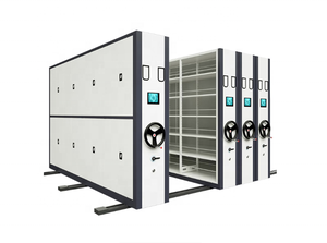 Archiv-Aufbewahrung system mit hoher Dichte Schul büro Metall bewegliches Regal <span class=keywords><strong>6</strong></span> Schichten gewölbter Lagers chrank - Product Image 4