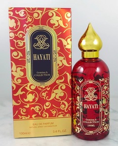 Parfum de luxe pour hommes du Moyen-Orient, Queen Shera, format voyage, EDP, Cologne unisexe, motif baroque en feuille d'or, flacon noir, pour femmes - Product Image 2