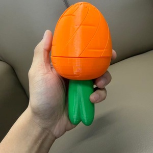 Nueva espada telescópica de zanahoria impresa en 3D, juguete de broma de zanahoria gorda para descompresión y simulación. - Product Image 2
