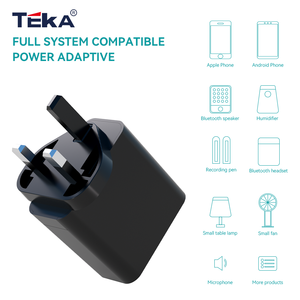 Cargador Rápido PD de 65W con Enchufe UK Tipo C, Puerto Único 5V3A -20V3.25A, Certificado CE UKCA para Laptop, Teléfono, Tablet, Superventas - Product Image 6