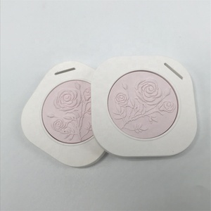 Diffuseur d'huiles essentielles décoratif en céramique 3D pour voiture, avec logo personnalisé, en forme de pierre. - Product Image 1