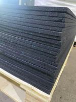 Hoch dichte 1m x 1m x 15mm ineinandergreifende SBR-Industriegummi-Boden matte Langlebiger Stoßdämpfer für die Werkstatt in der Garage
