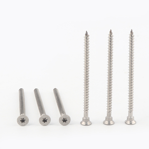 Vít gỗ thép không gỉ 304 loại A, đầu Torx tròn, thân dày, bắt vít nhanh, chiều dài khác nhau, bề mặt đánh bóng & trắng sáng - Product Image 3