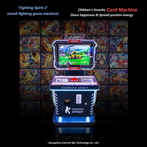 Console <span class=keywords><strong>de</strong></span> jeu électronique verticale d'arcade classique à pièces <span class=keywords><strong>de</strong></span> monnaie Guangzhou Colorful Sky, multi-jeux Street Fighter, anglais - Product Image 4