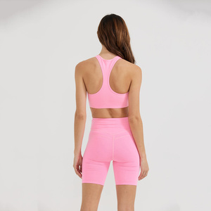 Ensemble de sport d'été pour femmes : soutien-gorge de sport et short respirant à séchage rapide, coupe ajustée, idéal pour le yoga et la gym (vente en gros) - Product Image 6