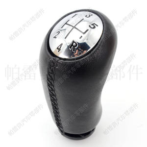 Poignée de levier de vitesses en cuir ergonomique pour Renault Clio Mk3 2005-2009, 5 vitesses - Product Image 3
