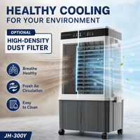 Ventilateur Rafraîchisseur d'Air Empilable JH-300Y 21L – Économisez sur les Frais de Transport – Certifié ETL GS – Ventilateur d'Eau Portable avec Télécommande – OEM ODM