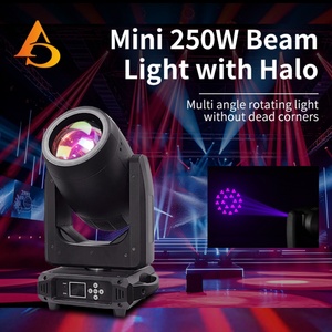 Nuevo y Popular Foco Móvil LED de 250W con Halo 3 en 1, Luz de Haz DMX - Product Image 2