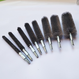 맞춤형 다양한 크기 황동 와이어 나선형 꼬임 와이어 파이프 브러시 금속 튜브 구멍 청소용 - Product Image 6