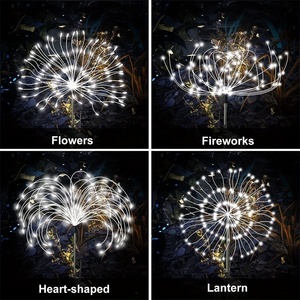 Lámpara de fuegos artificiales DIY, luz de globo para jardín, decoración festiva para eventos turísticos, iluminación decorativa para patio de villa - Product Image 5