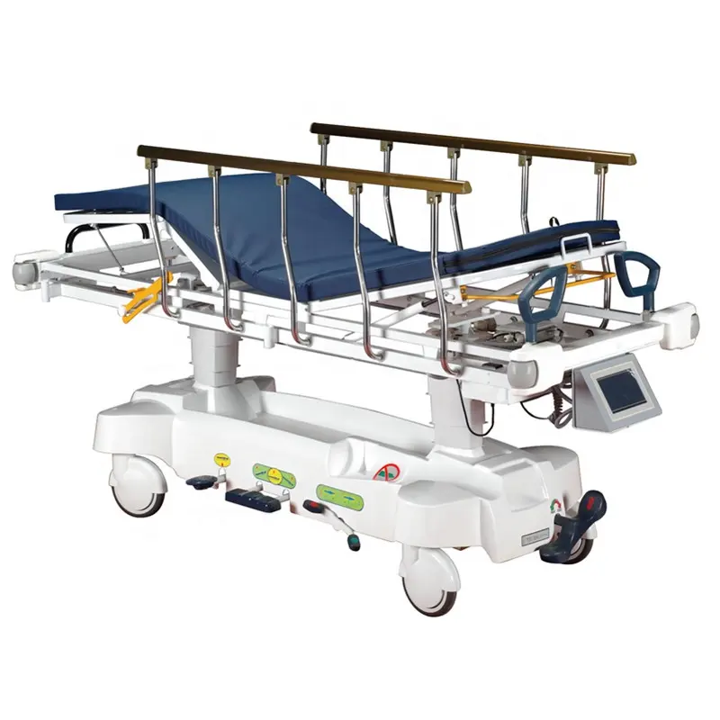 Tartım fonksiyonu ortaya çıkan ambulans Transfer yatağı ile fabrika fiyat hastane ekipmanları hasta sedye sepeti