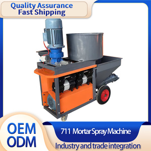 511 Mortelspuitmachine Mengfunctie 7,5 kW Multifunctionele Beton- en Muurpleistermachine - Product Image 3