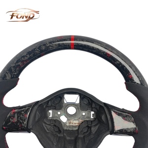 <span class=keywords><strong>Volante</strong></span> de Fibra de Carbono para Volkswagen Golf 6 MK6 MK7 Jetta Tiguan <span class=keywords><strong>MK1</strong></span> Passat CC Scirocco Beetle A5 Polo 6R - Product Image 3