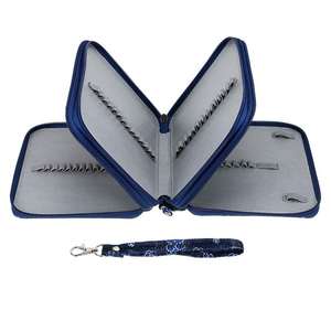 Sac <span class=keywords><strong>de</strong></span> rangement pour crayons <span class=keywords><strong>de</strong></span> couleur à 3 couches et 78 trous en tissu Oxford pour étudiants, étui à crayons <span class=keywords><strong>de</strong></span> <span class=keywords><strong>dessin</strong></span>, rangement pour croquis, 28x20x8cm, grand format - Product Image 5