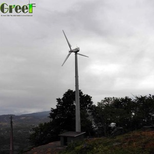 Sistema Híbrido Solar y Eólico de 20kW para Uso Doméstico con Control de Paso de Paso del Eje de la Turbina - Product Image 3