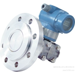 เครื่องส่งสัญญาณความดันแบบคาปาซิทีฟชนิดหน้าแปลน 20-200 มม. 4-20ma เอาต์พุต สแตนเลส IP65 Ct6 ความแม่นยำ 0.2 - Product Image 1