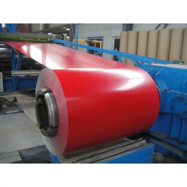 China competitive price color coat aluzinc pre painted ppgl steel coil