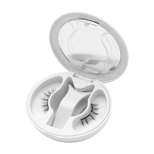 Magnetic Eyelashes Set Glue Free Integrated <b>Box</b> With <b>Mirror</b> And Dust Cover For Travel And Daily Use - Product Image 2