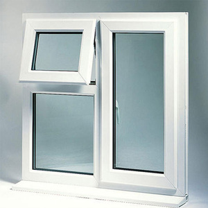 New <strong>Designs</strong> Bathroom Toilet Ventilation <strong>Small</strong> Pvc Upvc <strong>Glass</strong> Single Top Hung Awning <strong>Window</strong> - Product Image 5
