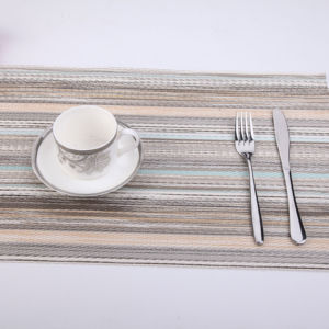 Vente en gros 2025 nouveaux styles de tapis d'égouttage en PVC classique en similicuir tapis de table de mariage et de bol écologique 30x45cm rectangulaire - Product Image 1