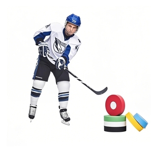 Cinta Deportiva Personalizada de Fábrica al por Mayor, Cinta de Hockey sobre Hielo Blanca, Negra, de Tela Mate y Transparente - Product Image 1