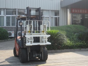 ตะเกียบยกของแบบไฮดรอลิกสำหรับรถยกหนัก ปรับเอียงได้ +45 องศา °   อุปกรณ์เอียงสำหรับการเทสินค้าจำนวนมาก - Product Image 5