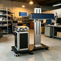 Marqueur laser UV colonne pour ligne de production en ligne - Refroidi par eau - Facile à utiliser - Nouveau - Prend en charge DXF/PLT/AI