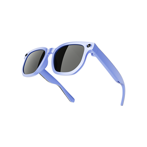 Lunettes intelligentes avec caméra et suppression du bruit, enregistrement vidéo 1200P, mémoire 16 Go, assistant vocal IA pour les appels et le vlogging mains libres - Product Image 6