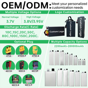 Batería de Vuelo para Dron con BMS y Monitor de Balanceo, 67000 mAh, 6S 24S, Batería de Estado Sólido para Quadcopter, Hexacopter, Octocopter - Product Image 5