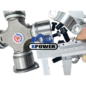 Nouvel ensemble de cardan universel XPower 125-8810 1258810 pour chargeuse sur pneus 966L 972L 950G 962G Noir/Argent Garantie 6 mois - Product Image 4