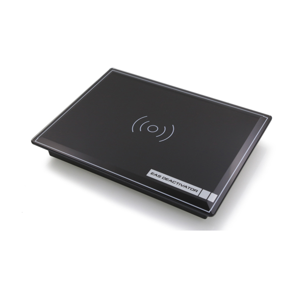 Wholesale Black Glass Panel Integrated Smart Anti-theft Soft Label EAS System 8.2MHz RF Deactivator with Alarm & Counter