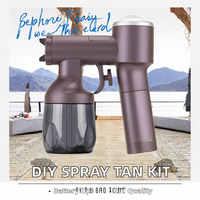 Pistolet de bronzage professionnel sans fil HVLP breveté alimenté par batterie bricolage Machine de bronzage sans soleil HIKOSKY DU-TAN12 certifié CE 2 ans