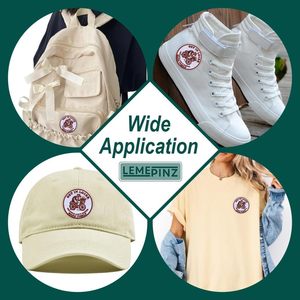 Parche Bordado de Mapache 'Get In Loser' de 3 Pulgadas Termoadhesivo para Gorras y Ropa - Product Image 4