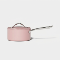 Ensemble de casseroles et poêles en aluminium avec revêtement écologique, ensemble de cuisine pour chef à domicile