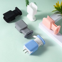 Pelindung Charger Silikon 2 in 1, Penggulung Kabel Data, Penyimpanan Kabel, Pelindung Charger Silikon 18W/20W