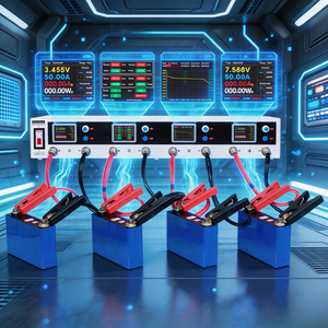 DDP DPD YPSDZ-0550-4 4 Channels Battery Capacity Tester for Prismatic Battery Charge and Discharge 200A in Parallel <strong>Auto</strong> Control - Product Image 2