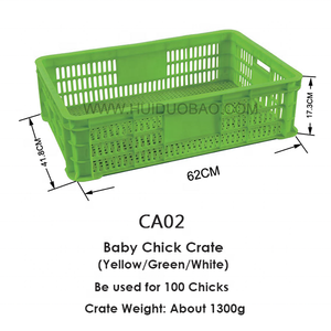 Scatole di trasporto per pollo, gabbia per pollo in plastica economica in vendita casse di plastica agricole - Product Image 4
