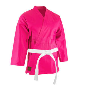 Servicio de OEM Venta caliente Karate Uniforme Logotipo impreso personalizado Mejor diseño Artes marciales Karate Uniforme - Product Image 2