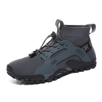 Chaussures de Course Tout-Terrain pour Hommes, Chaussures de Sport d'Extérieur, Randonnée Anti-Dérapantes Légères pour Camping et Alpinisme