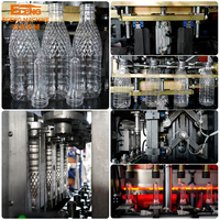 Plastic blaasvormmachine 6000BPH servo-gestuurd met uniforme wanddikte voor de productie van waterflesjes