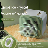 Ventilateur de refroidissement portable, refroidisseur d'air de bureau, ventilateur de refroidissement à eau, ventilateur de climatisation USB