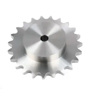 carbon and stainless steel engranaje para cadena roller chain sprockets gear wheel for transportation machinery