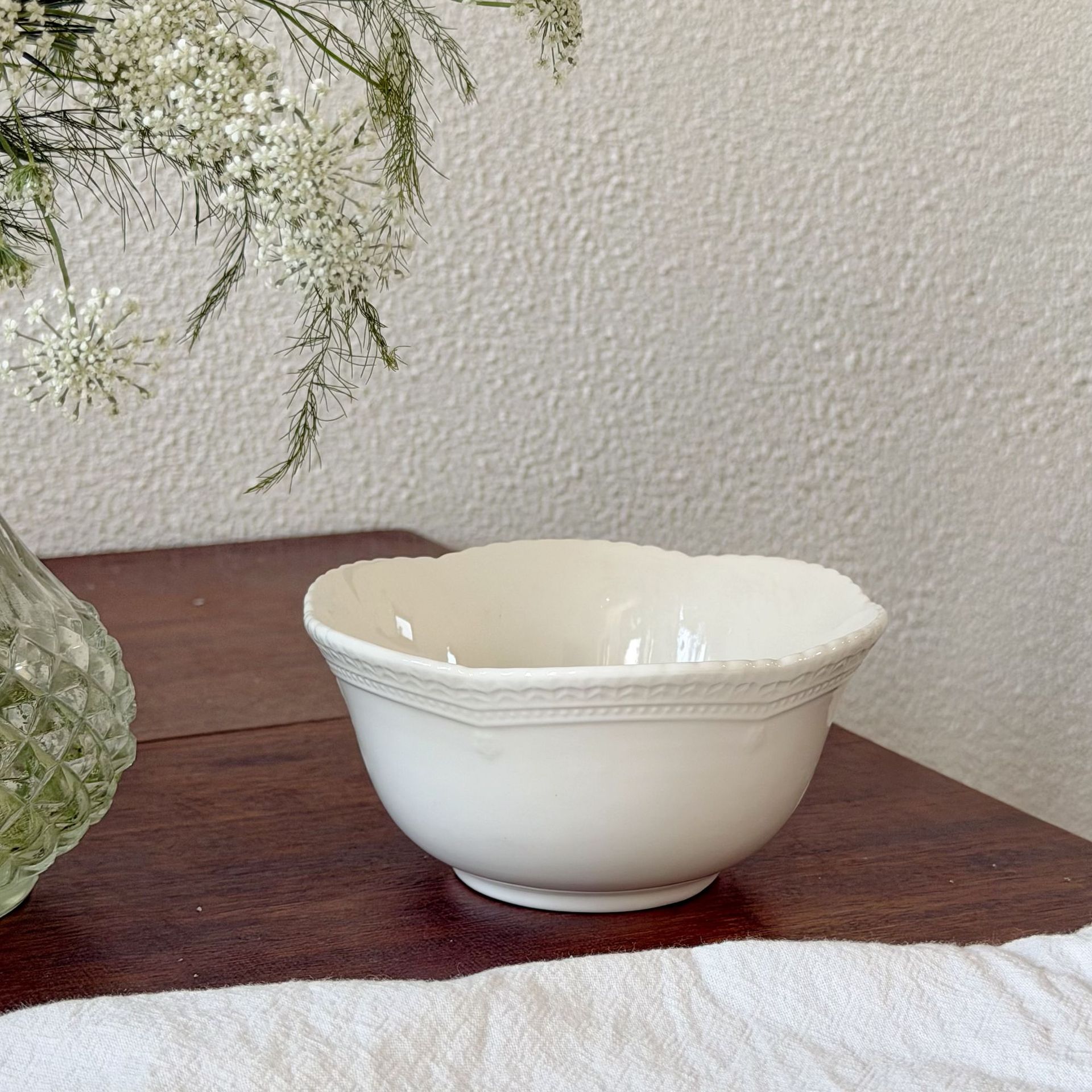 White 12.5*5cm bowl