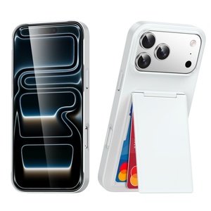 Étui de fente pour carte de haute qualité pour iPhone 17 Pro Max Design Simple de luxe Vente chaude Couverture de télé<span class=keywords><strong>phone</strong></span> portable Antichoc - Product Image 5
