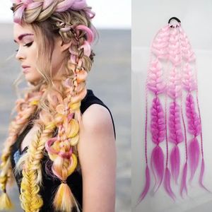 Cabello suave de ganchillo de 22 pulgadas Pre Looped 6 paquetes Faux Locs Trenzas de ganchillo Curly Ondulado Diosa Locs para cabello de mariposa Locs - Product Image 4