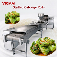 Machine automatique pour la fabrication de rouleaux de chou farcis à la viande, équipement de traitement des feuilles de chou