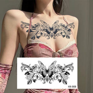 Precio al por mayor Transferencia de agua Pegatinas de <span class=keywords><strong>tatuaje</strong></span> temporal Tinta de jugo semipermanente para hombres y mujeres <span class=keywords><strong>en</strong></span> el pecho/pecho - Product Image 3