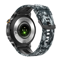 Montre connectée sportive GPS AK102, tracker d'activité, moniteur de fréquence cardiaque, écran HD 1,7 pouces, étanche IP68, appels Bluetooth, pour hommes, activités de plein air
