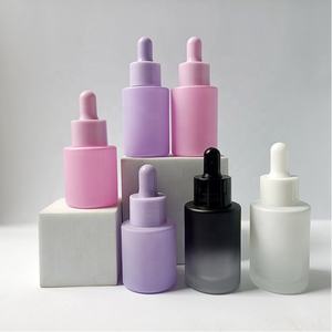 Flacon pompe à lotion personnalisé en verre, flacon de parfum en verre, emballage, flacon compte-gouttes en verre 38 ml et boîte - Product Image 1