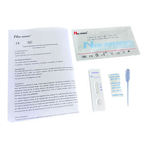 Kit de <span class=keywords><strong>test</strong></span> rapide de la typhoïde LgG/LgM certifié CE, méthode à l'or colloïdal, ISO13485, vente chaude - Product Image 5